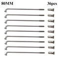 thumbnail image 2 of SPRING PARK 36Pcs 60-305mm 12G Electric Bicycle E-bike Spoke &Nipple Dia.2.5MM Stainless Steel, 2 of 7