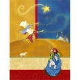 thumbnail image 1 of Contemporary Nativity Christmas Flag Garden Size, 1 of 1