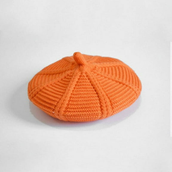 CoCopeaunt Adult Knitting Hat, Autumn And Winter New Korean Version Of Foreign Fashion Frend Lady Beret Wool Hat