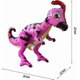 thumbnail image 2 of Giant Dinosaur Tyrannosaurus Balloon for Birthday Party Decorations, Cute Self Standing Dino Aluminium Foil Balloons ,Inflatable Animal Balloons for K, 2 of 4