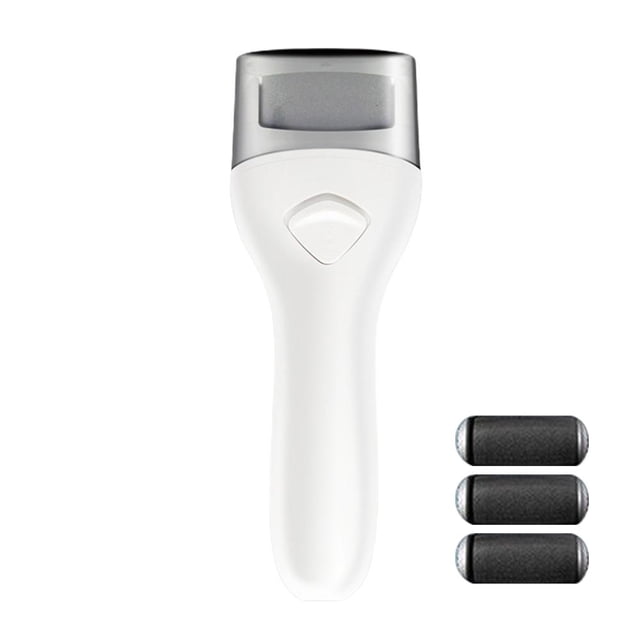 Feltree Electric Callus Remover with 3 Grinding Heads, USB Rechargeable Foot File Machine for Dead Skin & Hard Heels (60mins Runtime)