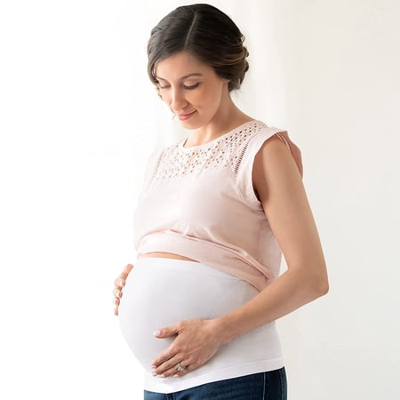 Sarapandan Maternity and Breastfeeding Support Seamless Breathable Belly Band - Black Sarapandan