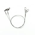 thumbnail image 4 of 2 Pcs Lignes de Pêche Haute Résistance Résistance Résistance à l'Usure Forte Tension avec Anneau Anti-Morsure Acier Inoxydable Titane Lignes de Pêche en Mer Fournitures de Pêche, 4 of 7