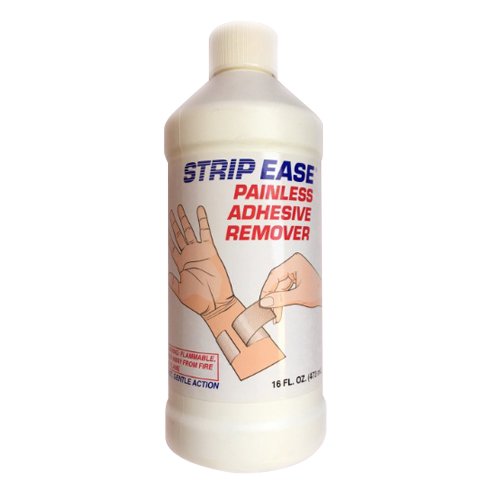 Strip Ease Adhesive Remover Liquid, 16 Oz