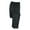 Black, variant on Women's Pockets Elastic Waist Straight Solid Color Casual Pants Pants