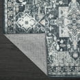 thumbnail image 3 of CAROMIO Area Rugs 5' x 7' Rug for Living Room Boho Vintage Floral Throw Rug Bedroom Rug, Black, 3 of 6