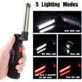 thumbnail image 5 of Luz de trabajo LED Lámpara de antorcha de mano LED Lámpara de taller LED recargable Lámpara de inspección Linterna Base magnética 5 modos para lámpara de garaje, camping, lámpara de emergencia grande, 5 of 5