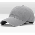 thumbnail image 1 of LinYooLi 13 Color! High Quality Washed Cotton Adjustable Solid Color Baseball Cap Unisex Couple Cap Fashion Leisure Dad Hat Snapback Cap, 1 of 6
