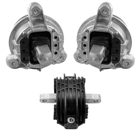 4M Auto Parts Engine Mounts & Transmission Mount 3PCS Compatible With BMW 740I 12-10 L6-3.0L Part Number. 4M-10014 4M-9941 4M-9982