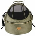 thumbnail image 3 of Pet Life ® 'Air-Venture' Dual-Zip Airline Approved Panoramic Circular Travel Pet Dog Carrier, 3 of 3