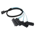 thumbnail image 1 of Cable De Datos SFF 8643 A , Contactos Portátiles De 12 Gbps Cable SFF 8643 A 4 SAS De 1,6 Pies Reduce La Pérdida De Calor Para El Disco Duro Del Servidor, 1 of 7