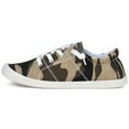 thumbnail image 5 of JENN ARDOR Women Low Top Fashion Canvas Sneakers, 5 of 6