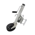 thumbnail image 1 of 8 Inch Solid Wheel Sidewind Round Swivel Trailer Jack With Bolt On Capacity 675KG Wheel Boat RV Parts Accessories ,Durable Material, 1 of 6