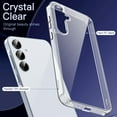 thumbnail image 3 of JETech Case for Samsung Galaxy A35 5G, Non-Yellowing Shockproof Bumper Protective Phone Cover, Anti-Scratch Hard PC Back (Clear), 3 of 6