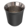 thumbnail image 2 of Taza de café de acero inoxidable 304 con aislamiento de doble pared, para café, té y camping, color negro, 80 ml, 2 of 14