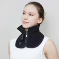 thumbnail image 2 of Portable Heated Neck Wrap for Pain Relief, Electric Winter Cold Weather Warmer, USB Rechargeable Warming Pad, Adjustable Heat Settings, Gray, 2 of 8
