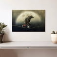thumbnail image 2 of Elephant Stock Bear Balancing Act Wall Art - Horizontal Canvas Wall Art - Living Room Wall Decor - Fantasy And Sci-fi Canvas - Yellow And Brown Decor By Seamless - 12" x 8", 2 of 4