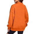 thumbnail image 7 of Sweatshirt For Women Plus Size Casual Long Sleeve Collared Shirt Lightweight Half-Zip Solid Color Loose Pullover Tops for Outdoor Hiking Sport Womens Clothes, 7 of 7