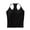 Black#12, variant on Women's Cotton Tank Top with Integrated Bra Undershirt Adjustable without Underwire Wide Straps Camisole Basic Cami Tanks Tops for Women, Limited Time Under 10 Dollars #13