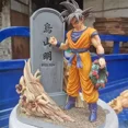 thumbnail image 2 of Figuras de Anime Dragon Ball de 23 cm, Son Goku, Toriyama, Akira, figura de lápida de luto, modelos de estatuas, regalos conmemorativos, muñecos, juguetes para niños, 2 of 5