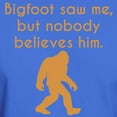 thumbnail image 3 of CafePress - Bigfoot Saw Me T Shirt - Men's Classic Graphic Cotton T-Shirt, 3 of 4