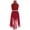 Burgundy, variant on Haitryli Kids Girls 2Pcs Lyrical Dance Outfits Crop Tops with Tutu Skirt Ballet Dancewear Gymnastics Costume Burgundy 16