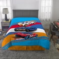 thumbnail image 2 of Hot Wheels "Fast Pace" Twin/Full Comforter and Pillowcase, 2 of 6