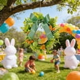 thumbnail image 4 of RKSTN Easter Wreath Decorations, Artificial Flowers Holiday Wreath B, 4 of 5