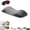 Black, variant on Sciatica Pillow, Ergonomic Memory Foam Lumbar Support Pillow for Bed, Lower Back Support for Side, Back & Stomach Sleepers