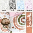 thumbnail image 4 of KAINSY Custom Rainbow Toddler Nap Mat for Girls , Personalized Name Kids Preschool Sleeping Mat with Pillow and Blanket, Easy Carry - Ideal for Daycare, Kindergarten, Camping, Travel, 4 of 8