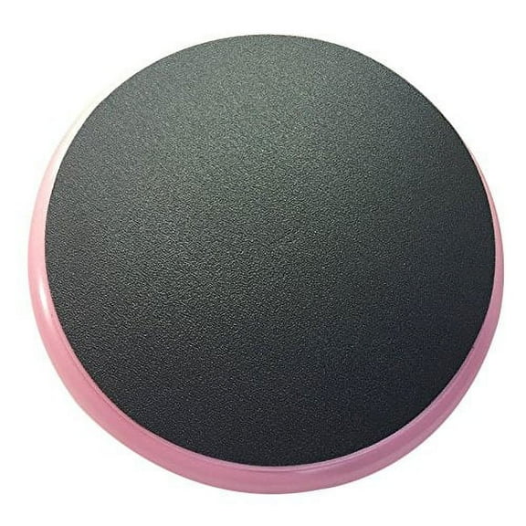 AUQ  Pink bucket lid seat with black pad--By Bucket Lidz