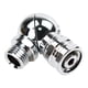 thumbnail image 3 of Adaptador de Manguera de Baja Presión Giratorio de 360 Grados de Metal para Buceo Libre Bajo El Agua, 3 of 9