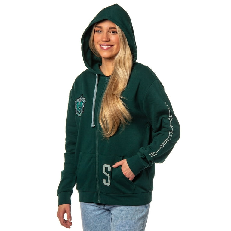 Harry Potter Womens Hogwarts Alumni House Crest Lightweight Zip Up Hoodie Walmart