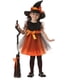 thumbnail image 5 of Disfraz de calabaza para bebé, vestido de princesa para niña, vestido elegante para actuación de vampiro, mameluco de bruja para Halloween de 1 a 12 años, 5 of 5