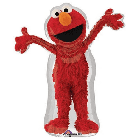 31" JUMBO Sesame Street ELMO Balloons Mylar Foil Balloon • Party Supplies Decorations Balloons