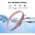 thumbnail image 4 of Soporte para collar Airtag para perros, collar Airtag para gatos con 1 protector de pantalla HD, collares de silicona suave para gatos de 9 a 19,5 pulgadas, perros pequeños y cachorros, compatible con, 4 of 5
