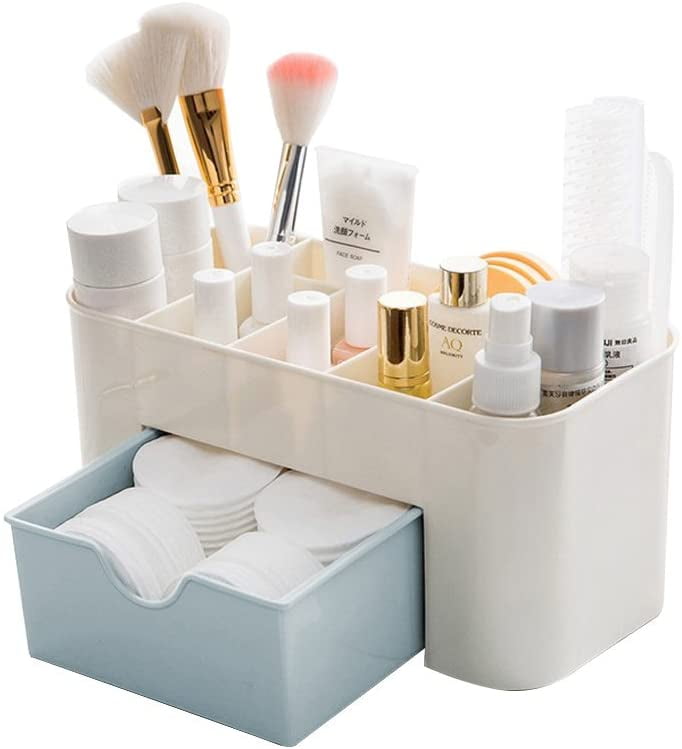 Desktop Makeup Organizer Drawers, Cosmetics Storage Box Department