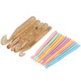 thumbnail image 1 of DIY Weaving Crochet, Sweater Pin 17Pcs Crochet Set, for Small Carpet Calfskin Projects Bulky Yarns, 1 of 8