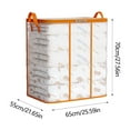 thumbnail image 3 of kladzum Clear Storage Bag Moving Luggage Bags Quilt & CLothes Large Capacity Transparent Storage Bags Closet Organizers and Home Storage for Blankets, Down Jackets, Sweaters, Toys, 3 of 6