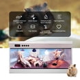 thumbnail image 3 of Tempered Glass Reptile Habitat 39"x16"x16", Ventilation Terrarium Tank, Breeding Enclosure for Geckos Tortoises(Dual Temperature Control), 3 of 9