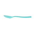 thumbnail image 6 of Coppetta Teal Plastic Petal Spoon - 4 1/2" x 1" - 500 count box, 6 of 10