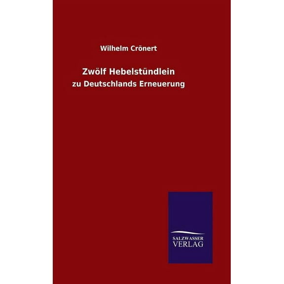 Zwölf Hebelstündlein (Hardcover)