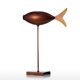 thumbnail image 3 of Peces Submarinos Tooarts Escultura de Metal Decoración Hogareña Escultura Creativa Pescado Abanopi Escultura de hierro, 3 of 6