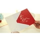 Dvkptbk Greeting Cards 3D Carte de Voeux Art Jouet Décoration pour Cadeau d'Anniversaire Filles Garçons Couple Festival Invitation Cards sur Dégagement – image 4 sur 6