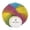 24#, variant on NICEEC 2 Skeins Soft Rainbow Yarn 100% Wool Gradient Multi Color Yarn for Crocheting Knit Total Length 180m×2(196yds×2,50g×2)-10#