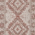 thumbnail image 3 of SAFAVIEH Courtyard Davin Aztec Indoor/Outdoor Runner, 2'3" x 6'7", Beige/Red, 3 of 4