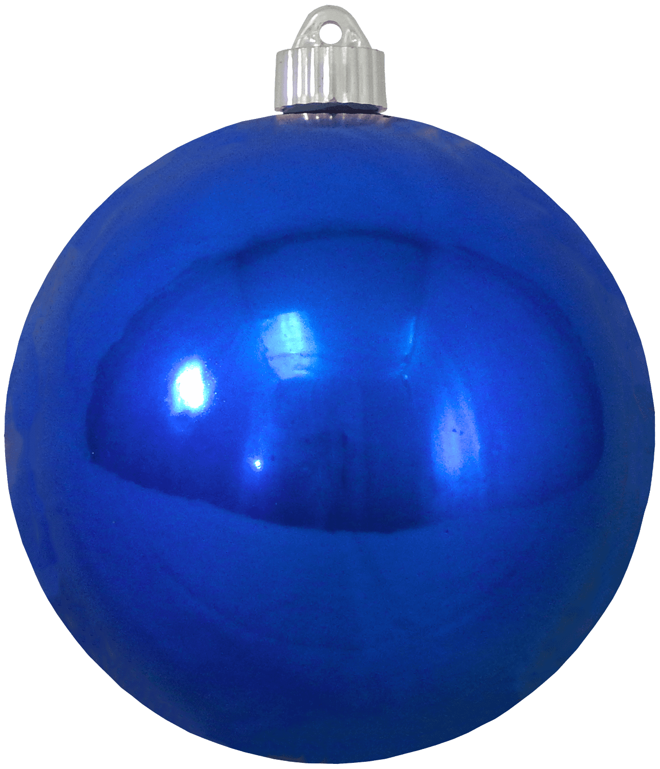 Christmas by Krebs Large Christmas Ornament Shiny Blue 6" (250mm