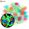 thumbnail image 5 of Spencer 100Pcs Glow in The Dark Garden Luminous Stones Pebbles Rocks for Walkways Garden Path Patio Lawn Yard Decor (Multi-color), 5 of 9