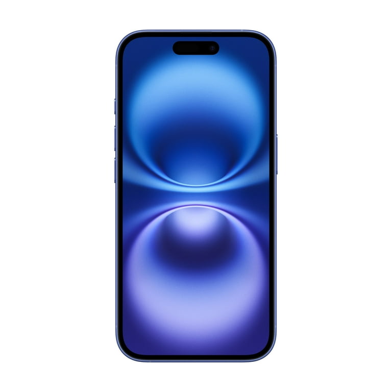 Straight Talk Apple iPhone 16, 256GB, Blue - Prepaid Smartphone