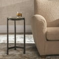 thumbnail image 3 of Uttermost Eternity Iron & Glass Accent Table in Gunmetal, 3 of 5